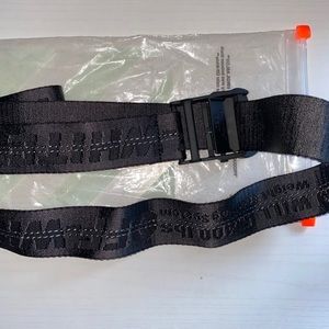 Off White All Black Utility Belt
